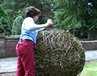 Sculptor at work