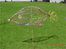 willow fish sculpture
